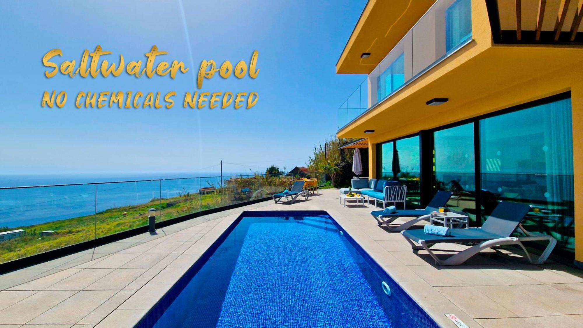 Eden Sun - A Modern Luxury Villa With A Panoramic View Prazeres Exteriör bild