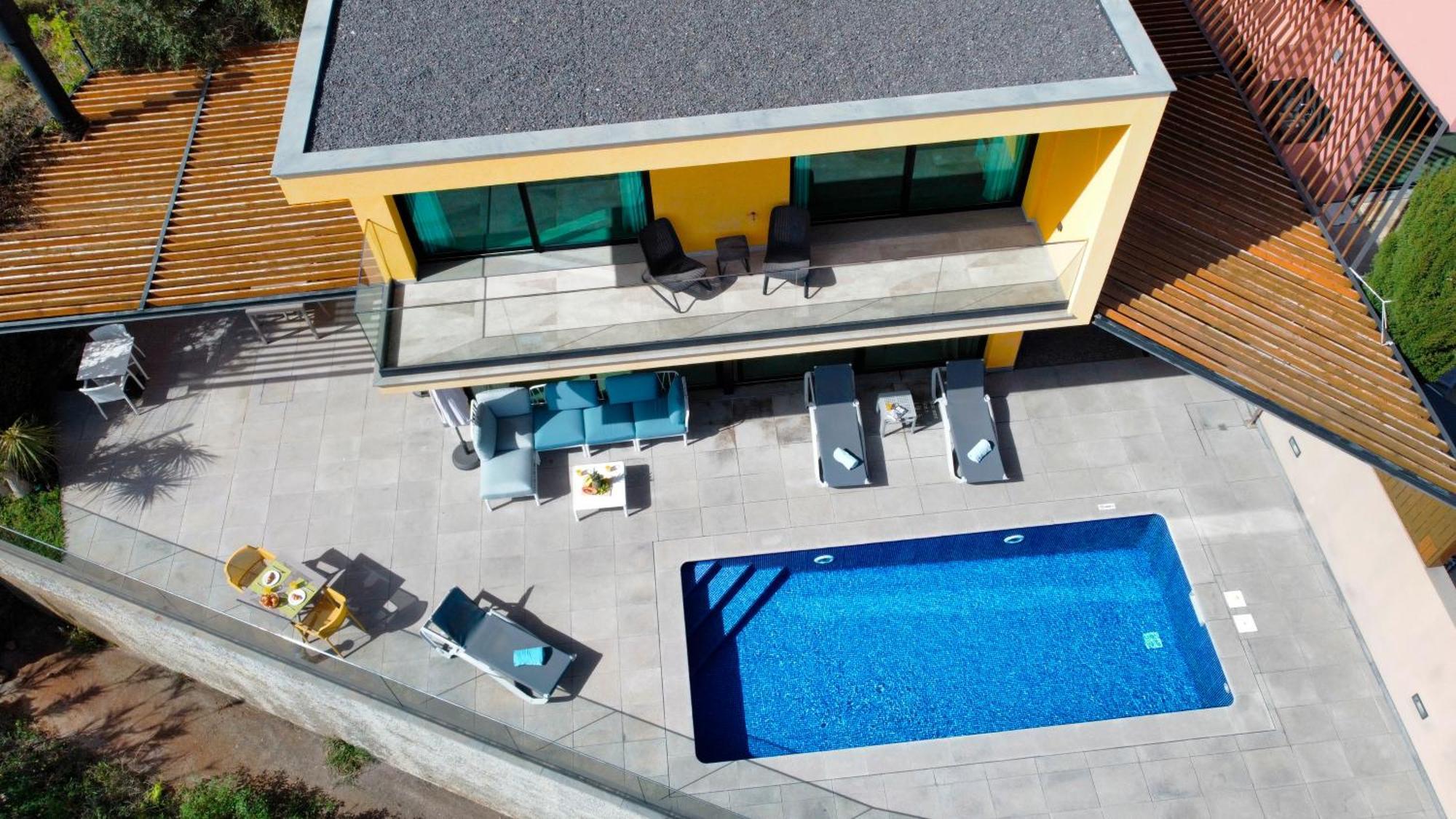 Eden Sun - A Modern Luxury Villa With A Panoramic View Prazeres Exteriör bild