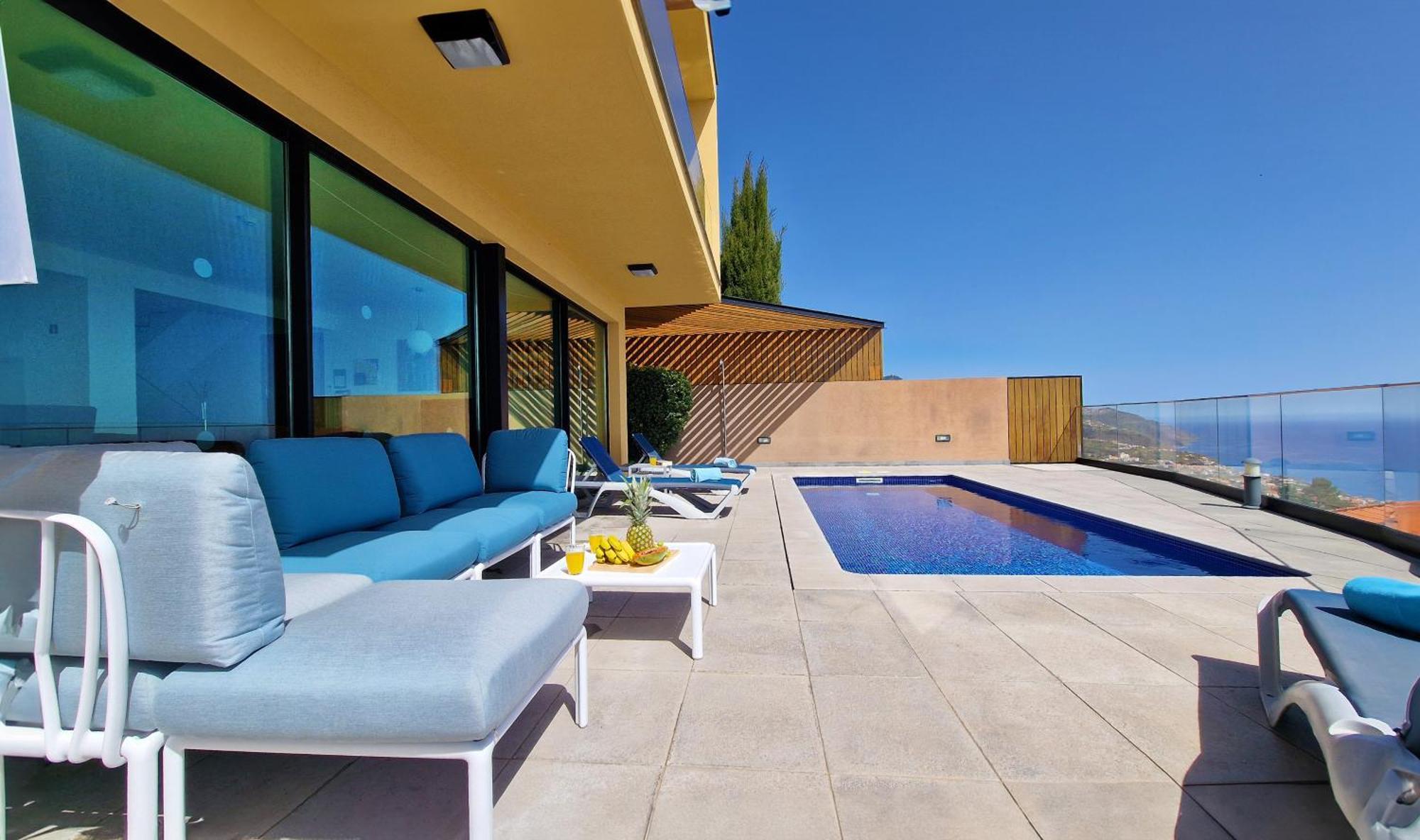 Eden Sun - A Modern Luxury Villa With A Panoramic View Prazeres Exteriör bild