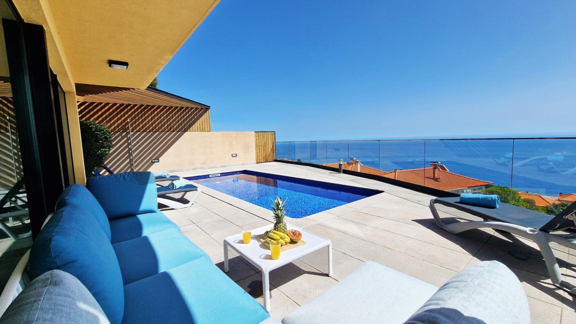 Eden Sun - A Modern Luxury Villa With A Panoramic View Prazeres Exteriör bild